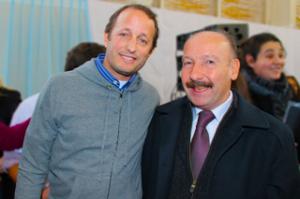En Bol�var, Inza firm� convenios con el ministro de Vido para realizar importantes obras en Azul